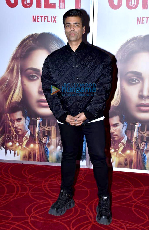 photos kiara advani and karan johar snapped at the trailer launch of netflixs web series guilty at juhu pvr 1 3