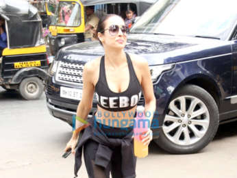 Photos: Malaika Arora spotted at Diva Yoga