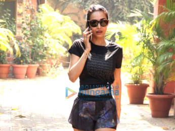 Photos: Malaika Arora spotted at Diva Yoga Studio in Bandra