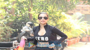 Photos: Malaika Arora spotted at Diva Yoga Studio in Bandra