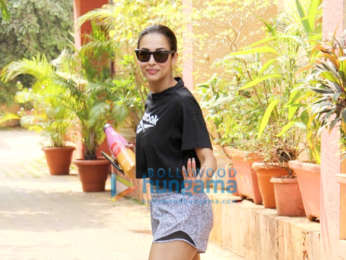 Photos: Malaika Arora spotted at Diva Yoga Studio in Bandra