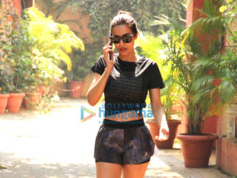 Photos: Malaika Arora spotted at Diva Yoga Studio in Bandra