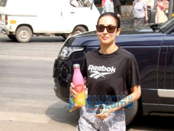 Photos: Malaika Arora spotted at Diva Yoga Studio in Bandra