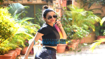 Photos: Malaika Arora spotted at Diva Yoga Studio in Bandra