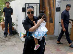 Photos: Neha Dhupia and Angad Bedi spotted in Bandra