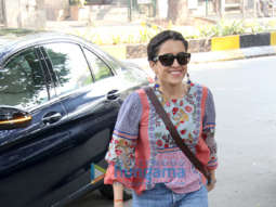 Photos: Sanya Malhotra spotted at Vishesh Films’ office