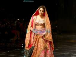 Photos: Sara Ali Khan walks the ramp for Abu Jani and Sandeep Khosla at Blenders Pride Fashion Tour 2020