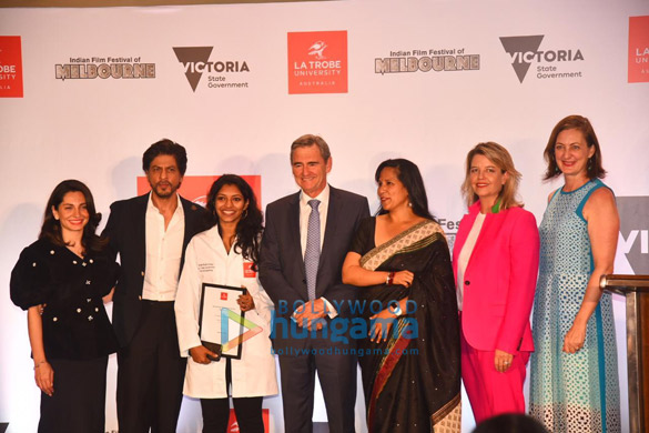 Photos: Shah Rukh Khan and others snapped at the La Trobe University Scholarship event