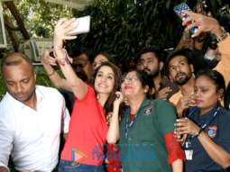 Photos: Shraddha Kapoor and Rohan Shreshtha spotted at Krome Studio