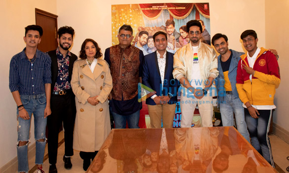 photos shubh mangal zyada saavdhan cast snapped during promotions 1