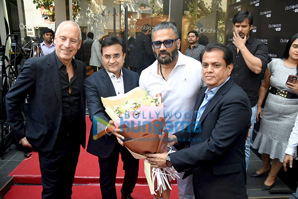 Photos: Suniel Shetty snapped at the launch of the GM Occhio store Photos: Suniel Shetty snapped at the launch of the GM Occhio store