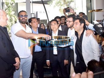 Photos: Suniel Shetty snapped at the launch of the GM Occhio store
