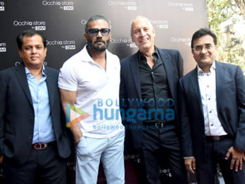 Photos: Suniel Shetty snapped at the launch of the GM Occhio store