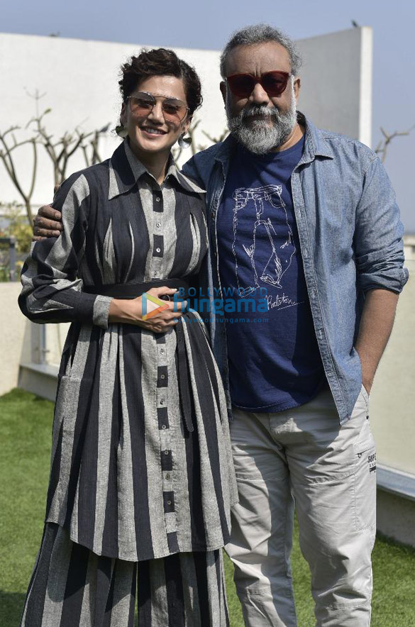 photos taapsee pannu and anubhav sinha snapped promoting their film thappad 2