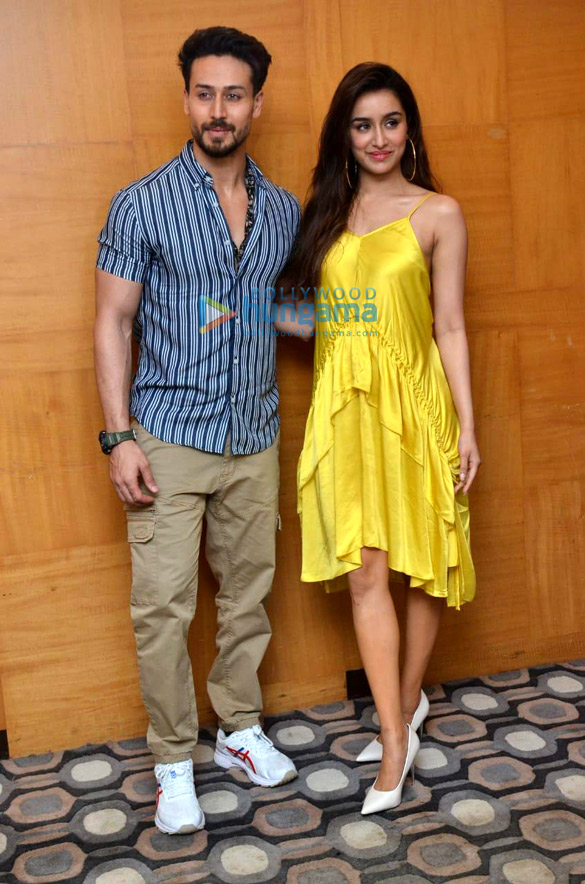 photos tiger shroff and shraddha kapoor snapped promoting their film baaghi 3 1 2