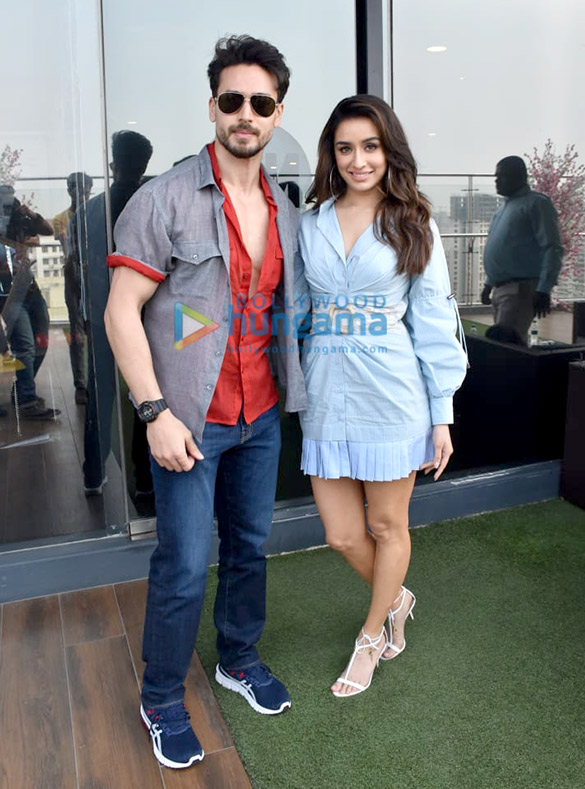 photos tiger shroff and shraddha kapoor snapped promoting their film baaghi 3 8