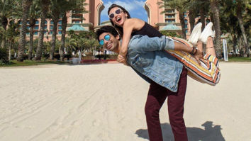 Sanaya Irani and Mohit Sehgal’s vacation in Dubai is all about the piggy back rides and chilling by the pool