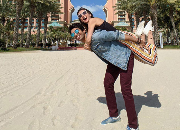 Sanaya Irani and Mohit Sehgal’s vacation in Dubai is all about the piggy back rides and chilling by the pool