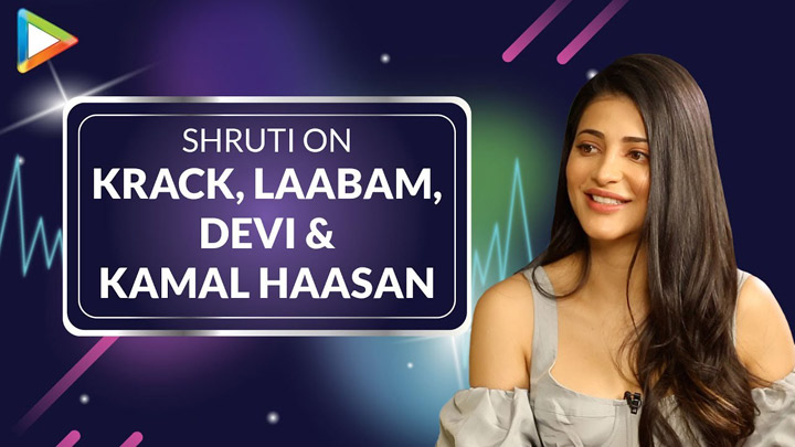Shruti Haasan on KRACK with Ravi Teja, LAABAM with Vijay Sethupathi & Devi with Kajol, Neha Dhupia Shruti Haasan on KRACK with Ravi Teja, LAABAM with Vijay Sethupathi & Devi with Kajol, Neha Dhupia