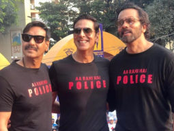 Sooryavanshi: Ajay Devgn, Akshay Kumar, Rohit Shetty attend the Maharashtra Police Marathon