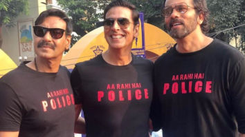 Sooryavanshi: Ajay Devgn, Akshay Kumar, Rohit Shetty attend the Maharashtra Police Marathon