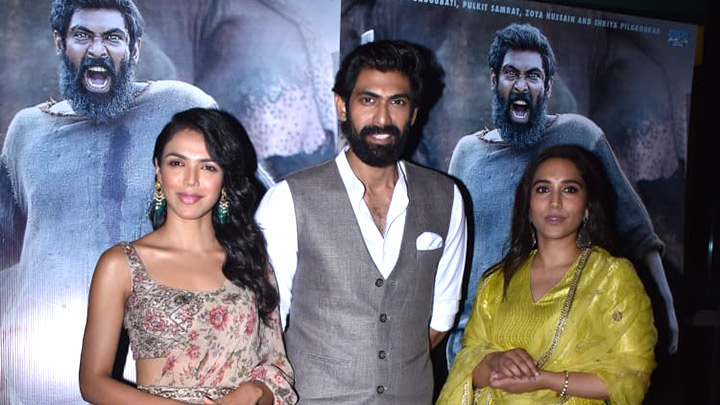 Teaser and Poster Launch of Film Haathi Mere Saathi with Rana Daggubati