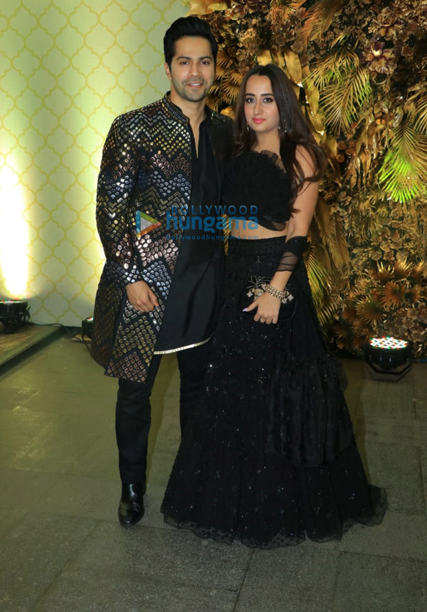 Varun Dhawan – Natasha Dalal and Arjun Kapoor – Malaika Arora make it a couple’s affair at Armaan Jain – Anissa Malhotra’s wedding reception