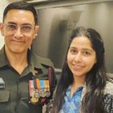 Laal Singh Chaddha: Aamir Khan poses in military uniform in this on the sets image