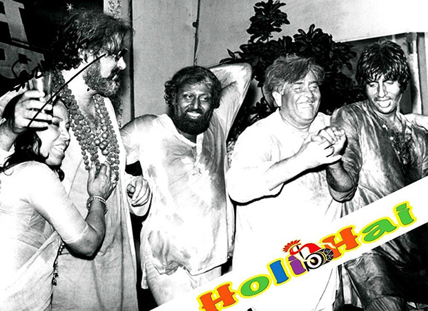 Amitabh Bachchan shares throwback Holi celebrations’ pictures with Raj Kapoor and Shammi Kapoor; making everyone nostalgic