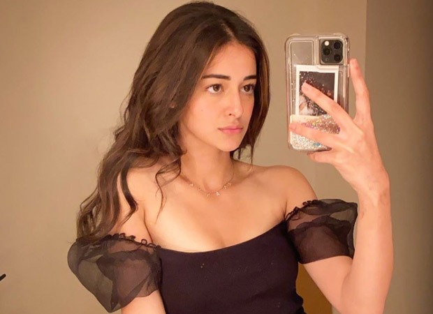 Ananya Panday dresses up in an LBD to go chill in the living room and we can relate!