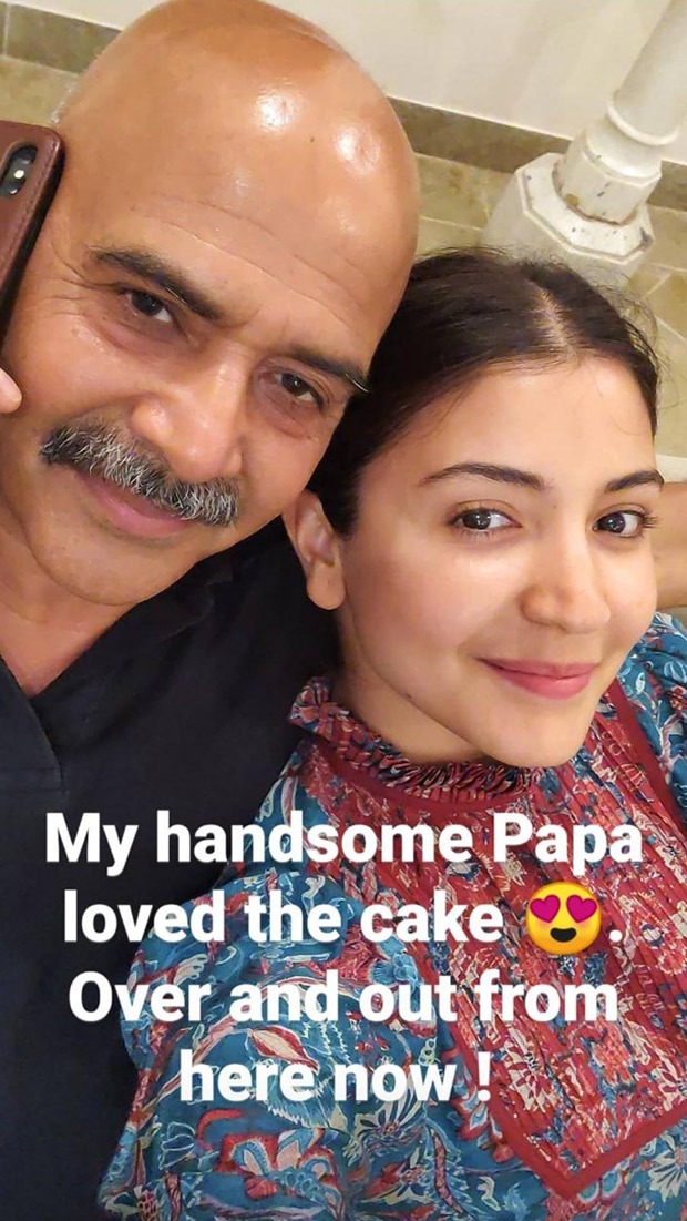 Anushka Sharma bakes birthday cake for dad amid self-quarantine period Anushka Sharma bakes birthday cake for dad amid self-quarantine period
