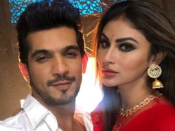 HILARIOUS! Arjun Bijlani shares memes on social distancing from Naagin 3 with Mouni Roy