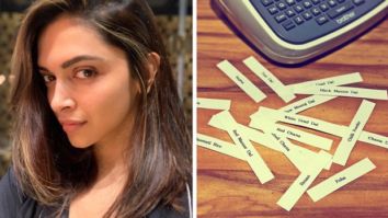 Deepika Padukone puts her label-maker to use for productivity in the time of COVID-19