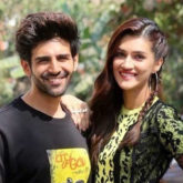 Watch: Kartik Aaryan and Kriti Sanon dance enthusiastically to Balam Pichkari