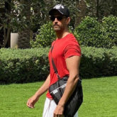 Hrithik Roshan shares picture with a towel wrapped around his waist; credits Ranveer Singh as his fashion inspiration