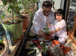 Kareena Kapoor Khan shares photos of Saif Ali Khan and Taimur gardening during Janata curfew