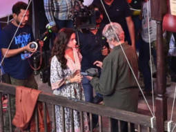 LEAKED PHOTO of Alia Bhatt and Amitabh Bachchan engrossed in a scene during Brahmastra shooting goes viral