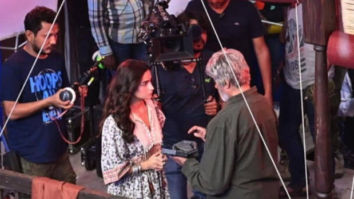 LEAKED PHOTO of Alia Bhatt and Amitabh Bachchan engrossed in a scene during Brahmastra shooting goes viral