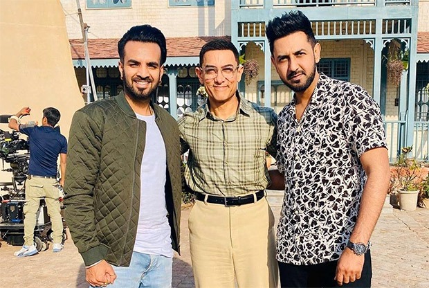 Laal Singh Chaddha: Punjabi actor Gippy Grewal visits Aamir Khan, praises his work