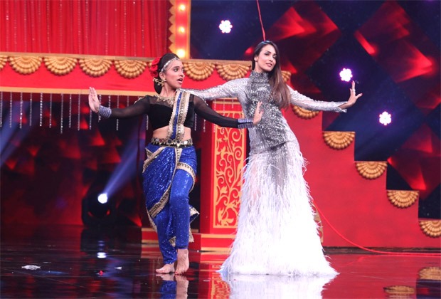 Malaika Arora shakes a leg on Katrina Kaif's song 'Kamli' with a contestant on India's Best Dancer