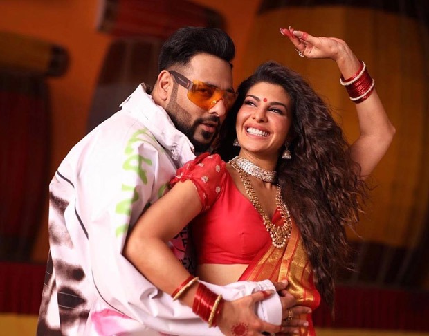 PHOTOS: Jacqueline Fernandez and Badshah come together for a music video titled 'Genda Phool'