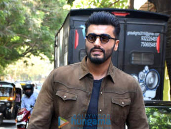 Photos: Arjun Kapoor and Parineeti Chopra snapped during Sandeep Aur Pinky Faraar promotions