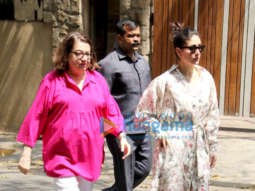 Photos: Kareena Kapoor Kapoor, Taimur Ali Khan and Babita Shivdasani spotted in Bandra