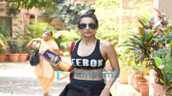 Photos: Malaika Arora spotted at the Diva Yoga Studio