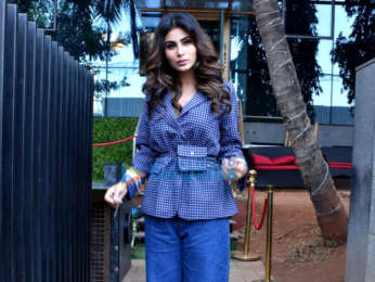 Photos: Mouni Roy snapped during Holi Mein Rangeele song press conference