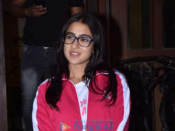 Photos: Sara Ali Khan snapped at a dubbing studio