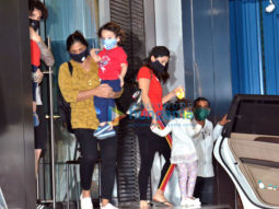 Photos: Sunny Leone and family spotted in Juhu