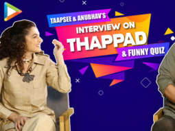Taapsee & Anubhav’s ENTERTAINING Interview on Thappad, Patriarchy & Dialogues | Funny Quiz