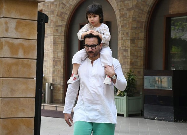 Taimur Ali Khan unwittingly crashes Saif Ali Khan's interview, makes his PrimeTime TV debut in Hulk costume