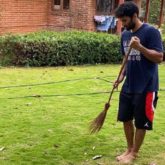 Arjun Kapoor trolls Aditya Roy Kapur after the latter shares a picture of him holding a broom